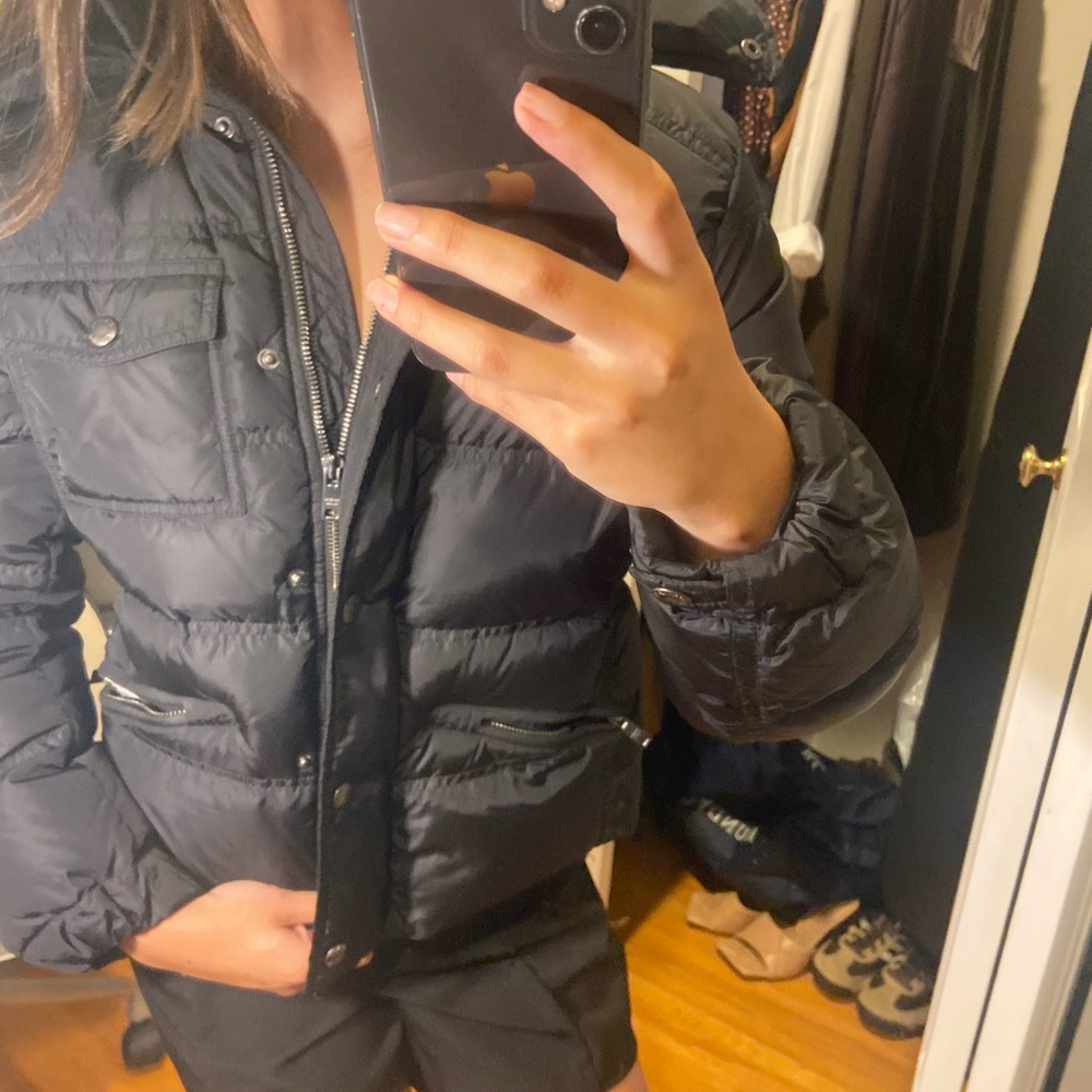 Prada Black Puffer Jacket - Picture 2 of 16